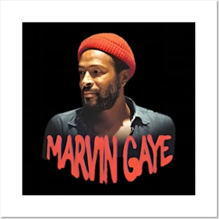 Marvin gaye//Vintage for fans Posters and Art